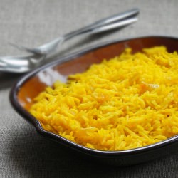 Saffron rice recipe - Recipe photo by Blomma