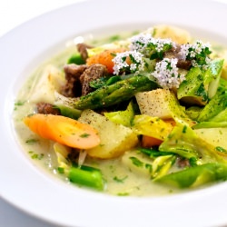 Fricassee & Vegetables - Recipe photo by MVillumsen