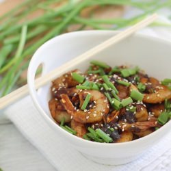 Kung Pao Shrimp - Recipe photo by Running to the Kitchen