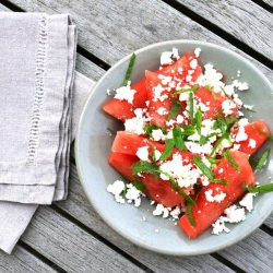 Watermelon Salad - Recipe photo by nettleandquince