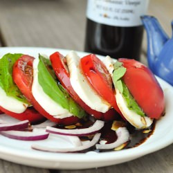 Insalata Caprese Bruschetta - Recipe photo by foodsofourlives