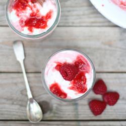 Raspberry and Strawberry Fool - Recipe photo by Regula Ysewijn Foodwise