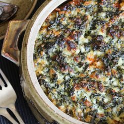 Mom's Spinach Casserole - Recipe photo by Whats Cookin with Mary