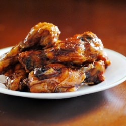 Baked Honey Ginger Chicken Wings - Recipe photo by dianadishes