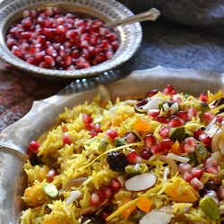 Persian Jeweled Rice - Recipe photo by theviewfromgreatisland