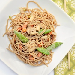 Peanut Sesame Noodles - Recipe photo by craftymom
