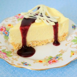 White Chocolate Cheesecake - Recipe photo by CourtenayK