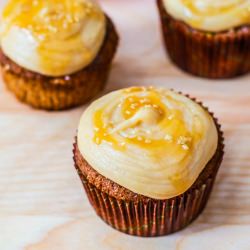 Salted Caramel Apple Cupcakes - Recipe photo by sallysbakingaddiction
