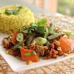 Sweet Potato Stir Fry - Recipe photo by talistomatoes