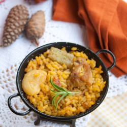 Valencian Paella - Recipe photo by lovelycookingdays