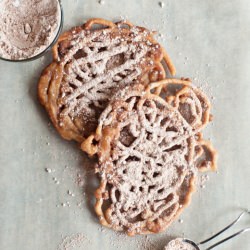 Hot Apple Cider Funnel Cakes - Recipe photo by mirandabowman