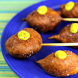Shrimp Corndogs - Recipe photo by Hilah Cooking