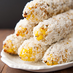 Roasted Corn w Chipotle Mayonnaise - Recipe photo by kaweah