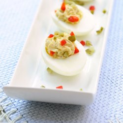 Stuffed Eggs - Recipe photo by mutfaksirlari
