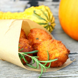 Pumpkin Fritters - Recipe photo by secondbreakfast