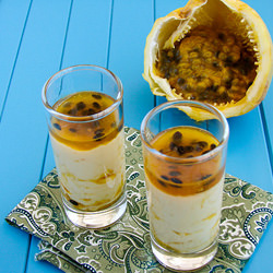 Passion Fruit Mousse Shooters - Recipe photo by inglesgourmet
