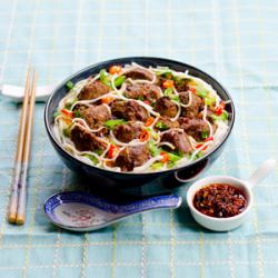 Meatballs Noodle Soup - Recipe photo by dailyfoodrecipes