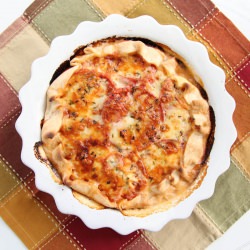 Heirloom Tomato & Cheddar Galette - Recipe photo by Country Spoon