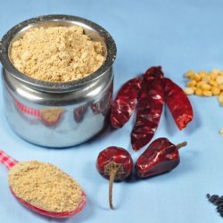Spicy Lentil chutney Powder - Recipe photo by swathiiyer