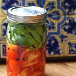 Bloody Mary Vodka Infusion - Recipe photo by The Realistic Housewife