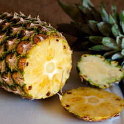 How to Cut a Pineapple - Recipe photo by BarbaraBakes