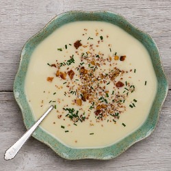Vichyssoise - Recipe photo by Framed Cooks