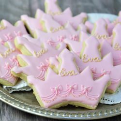Princess Crown Cookies - Recipe photo by Hanielas