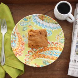 Butterscotch Pumpkin Blondies - Recipe photo by kneadtocook