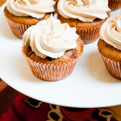 Pumpkin Biscoff Cupcakes - Recipe photo by ryanbakes