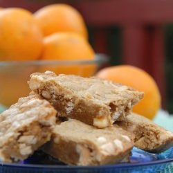 chocolate orange blondies - Recipe photo by The Spice Route