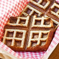 Waffle Sandwiches - Recipe photo by PaniniKathy