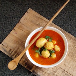 Arvi Ka Khatta Salan - Recipe photo by lubnakarim06
