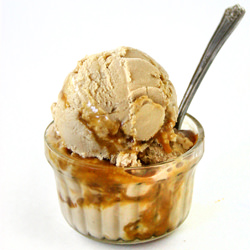 Toasted Oak & Caramel Ice Cream - Recipe photo by localmilk