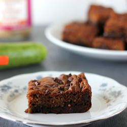 Paleo Zucchini Brownies - Recipe photo by curiouscountrycook