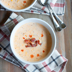 Spicy Beer-Cheese Soup - Recipe photo by healthyaperture