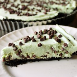Grasshopper Tart - Recipe photo by kellzvb