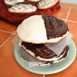 Black & White Cookie - Recipe photo by laurenofalltrades