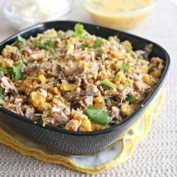 Vazhaipoo parupu usli - Recipe photo by Anu