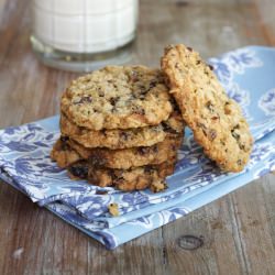 Oatmeal Raisin-Chocolate Chip Cookies - Recipe photo by healthyaperture