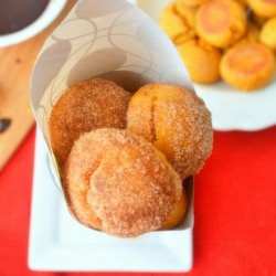 Pumpkin Doughnut Holes - Recipe photo by arcsfoodparadise