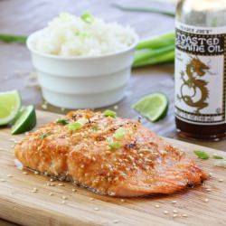 Asian Sesame Salmon - Recipe photo by Kim - Liv Life