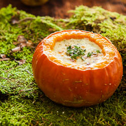 Roasted pumpkin - Recipe photo by Junglefrog
