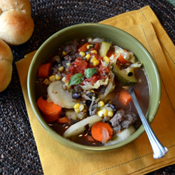 Everything Soup - Recipe photo by Blessthismess