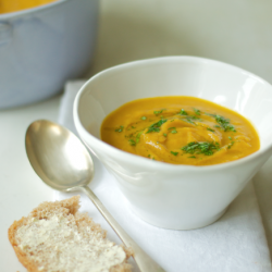 Butternut Squash and Cinnamon Soup - Recipe photo by Jordan Bourke