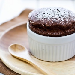 Chocolate Soufflé - Recipe photo by Just One Cookbook