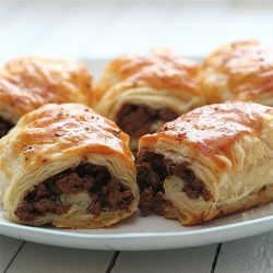 Crispy Lamb and Mint Rolls - Recipe photo by dinnerdujour