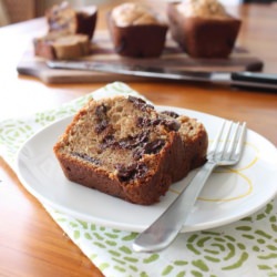 Peanut Butter Chocolate Chip Bread - Recipe photo by kneadtocook