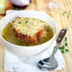 French onion soup - Recipe photo by Nada