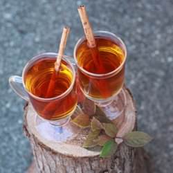 Crock Pot Hot Spiced Apple Cider - Recipe photo by Kitchen Treaty