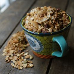 Pumpkin Spice Granola - Recipe photo by whatnomints